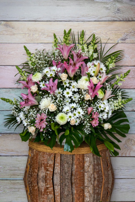 Centro de flores naturales Ref. C509