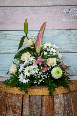 Centro de flores naturales Ref. 502