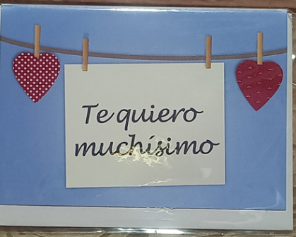 Tarjeta dedicatoria