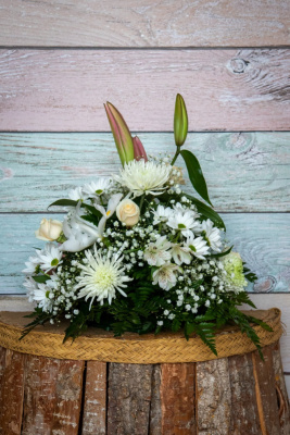 Centro de flores naturales Ref. C504